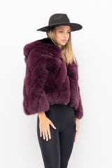 ABRIGO DE PIEL YES LONDON LC5003