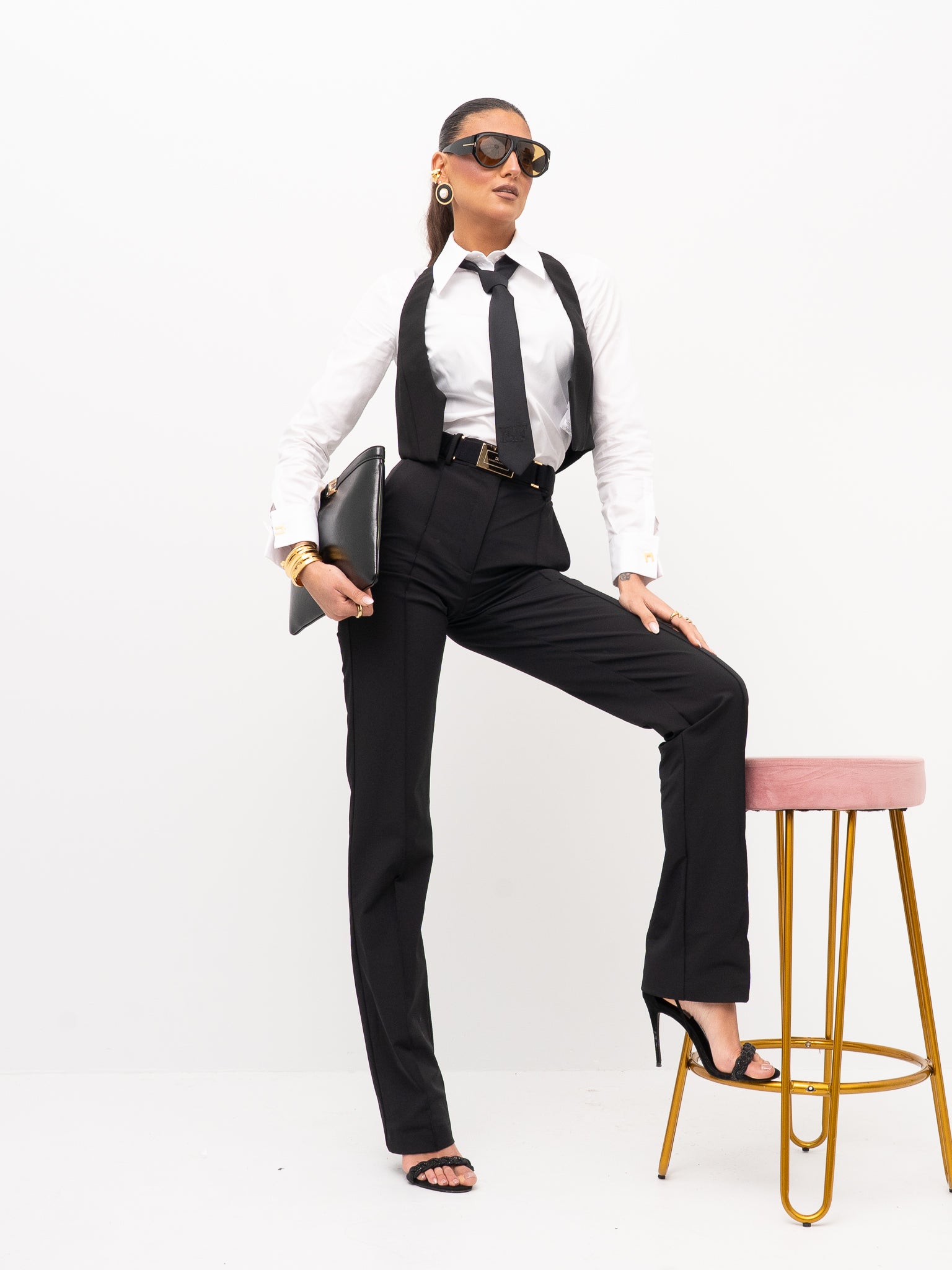 ELISABETTA FRANCHI PA17261E2 TROUSERS