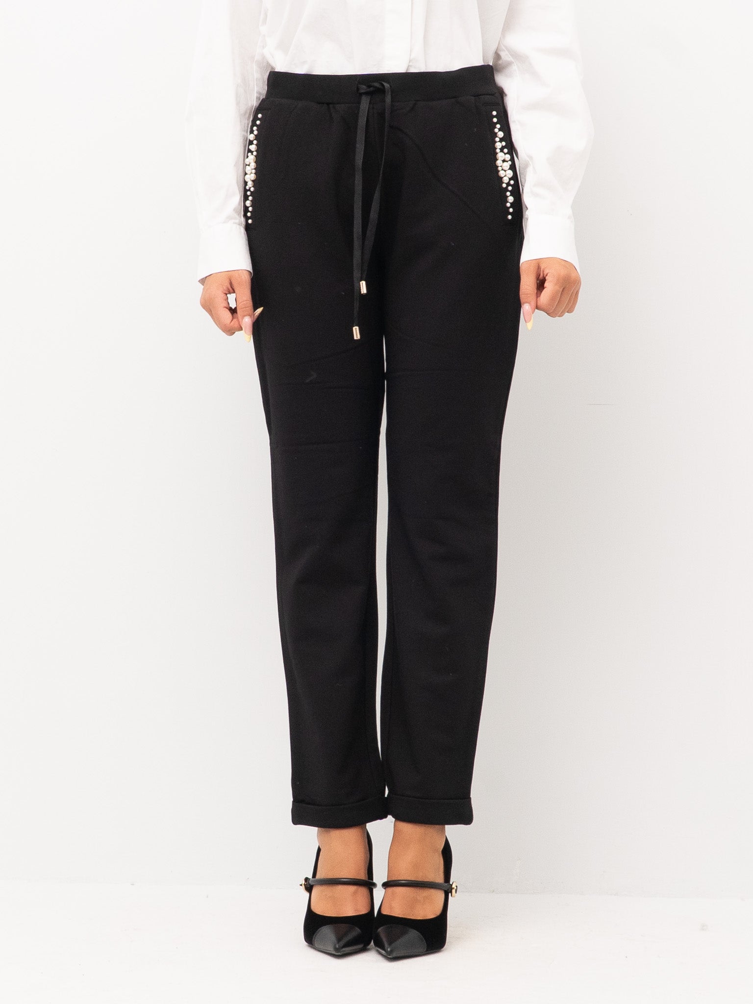 LIU JO TF5155FS576 TROUSERS