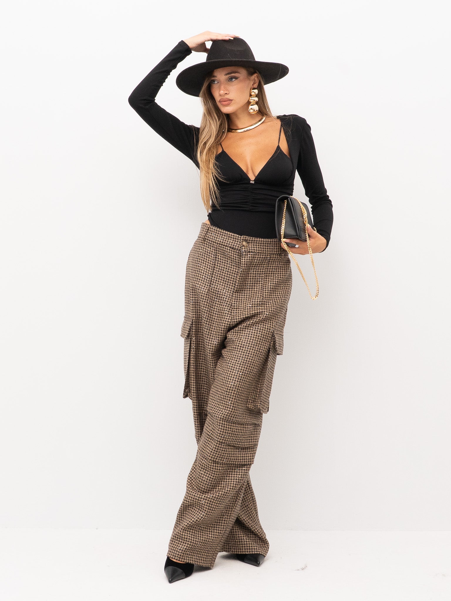 PANTALONE A PAPER KID F5PKWOPA241