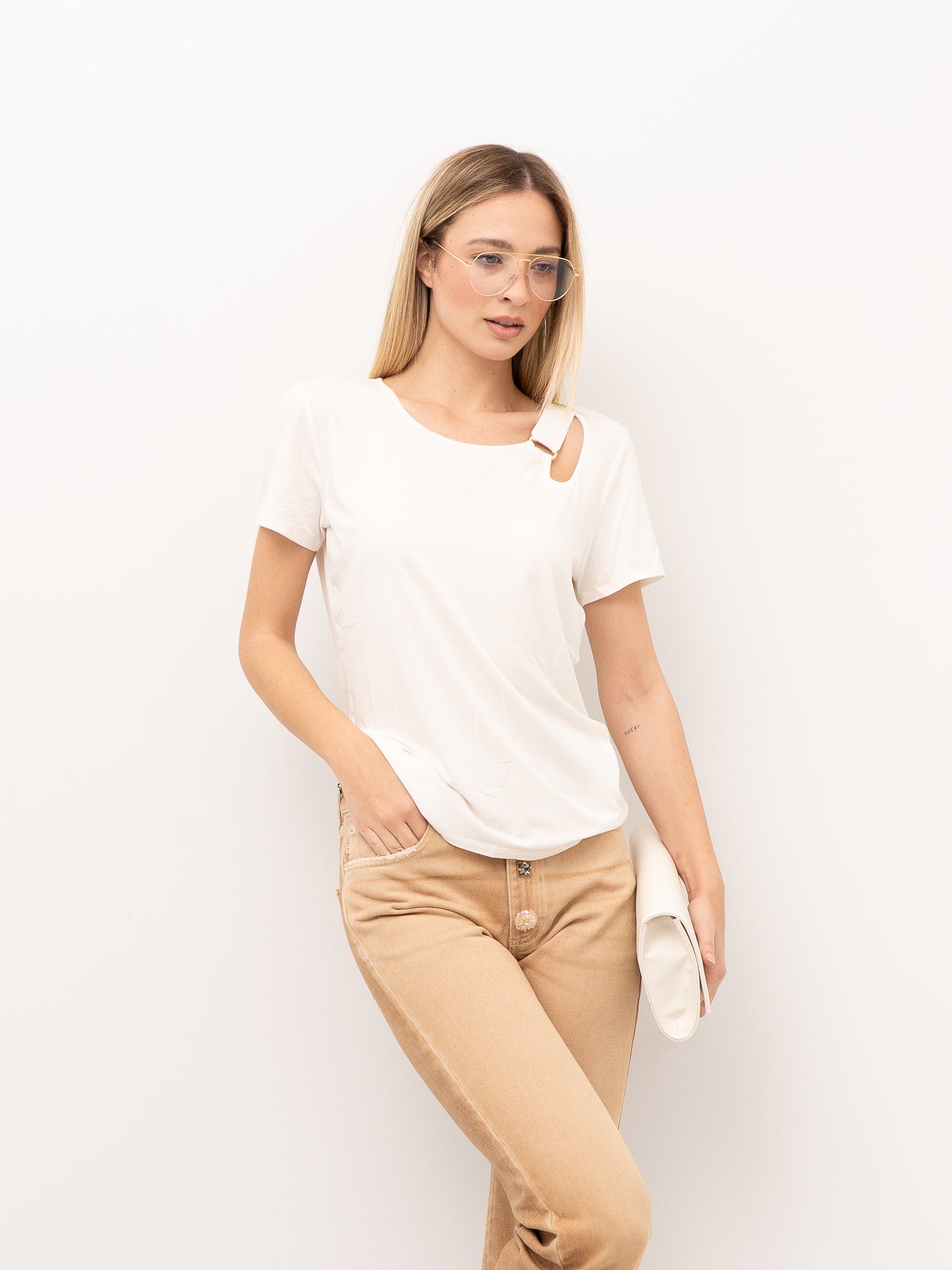 T-SHIRT LIU JO TA6098JS005