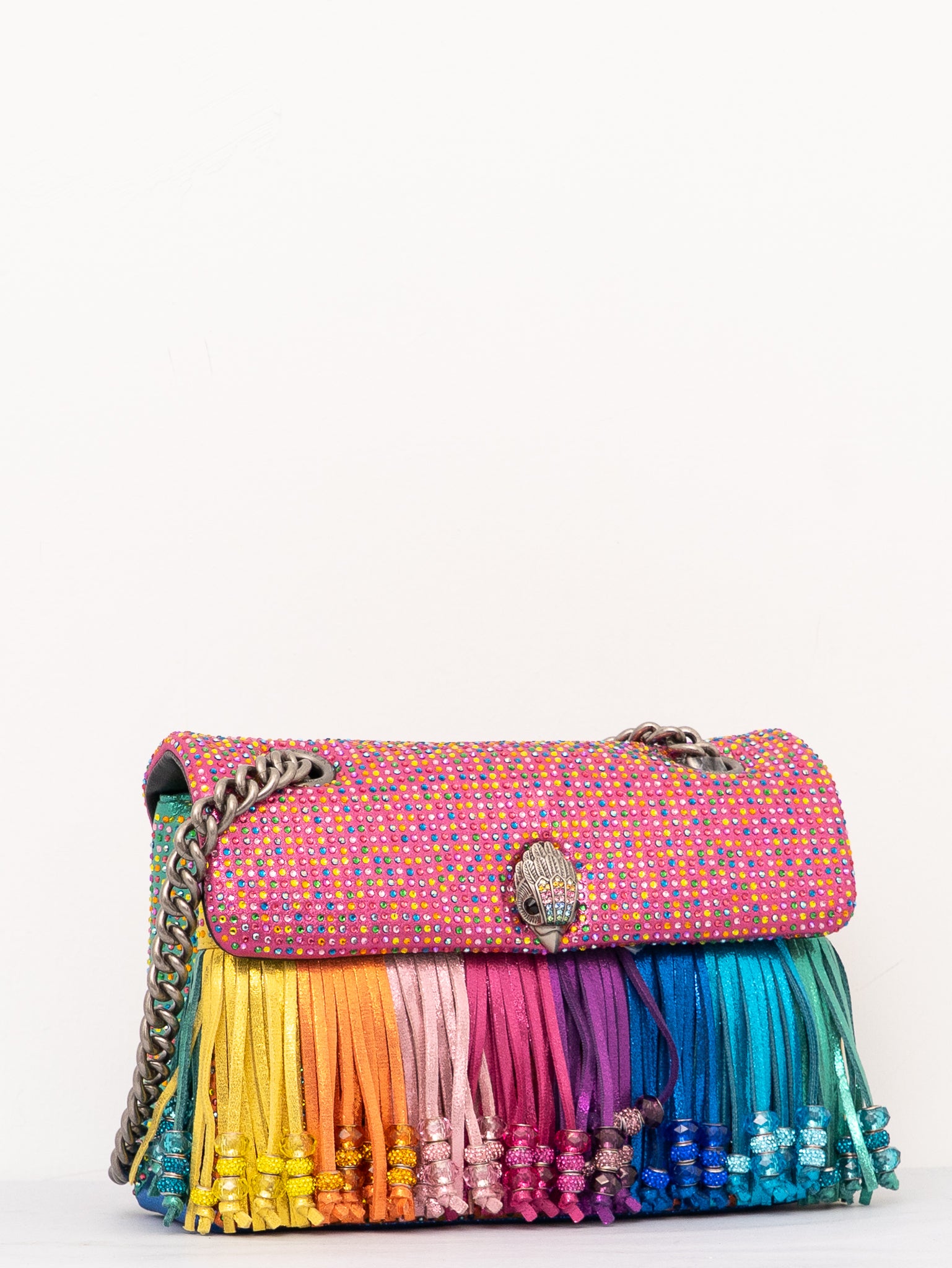 KURT GEIGER KENSINGTON FRINGE BAG