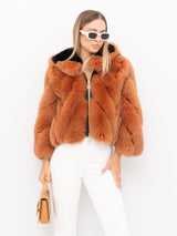 ABRIGO DE PIEL YES LONDON LC5016