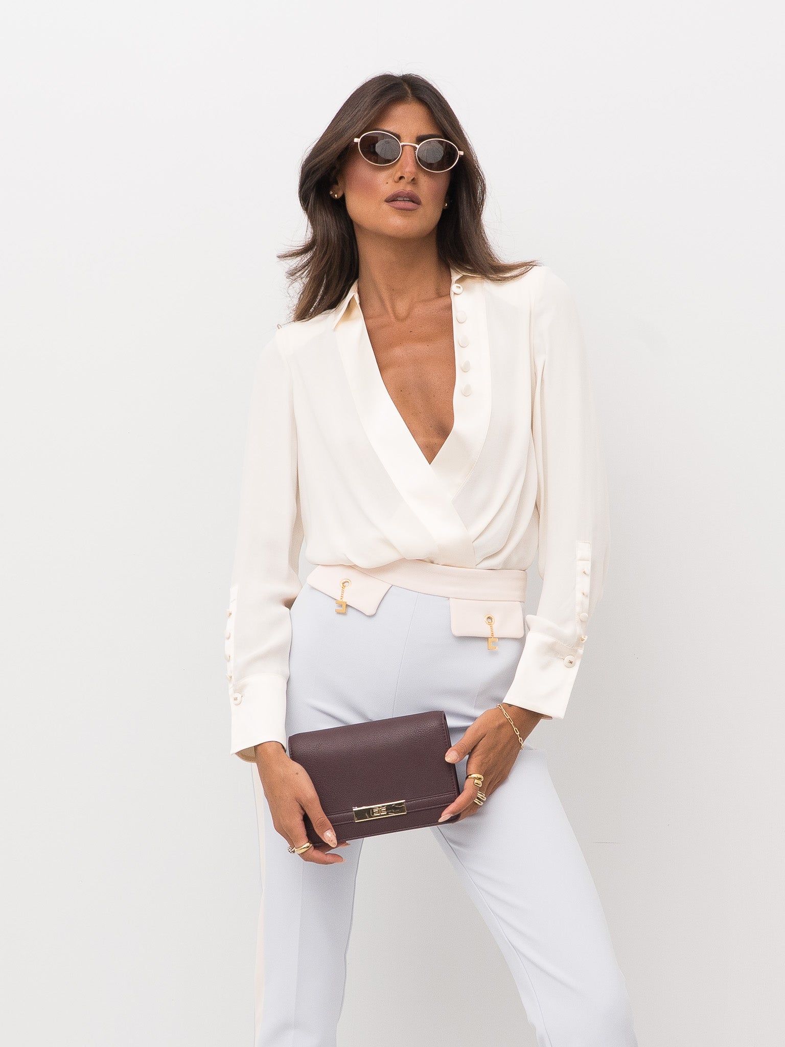 CAMICIA A BODY ELISABETTA FRANCHI CB00356E2