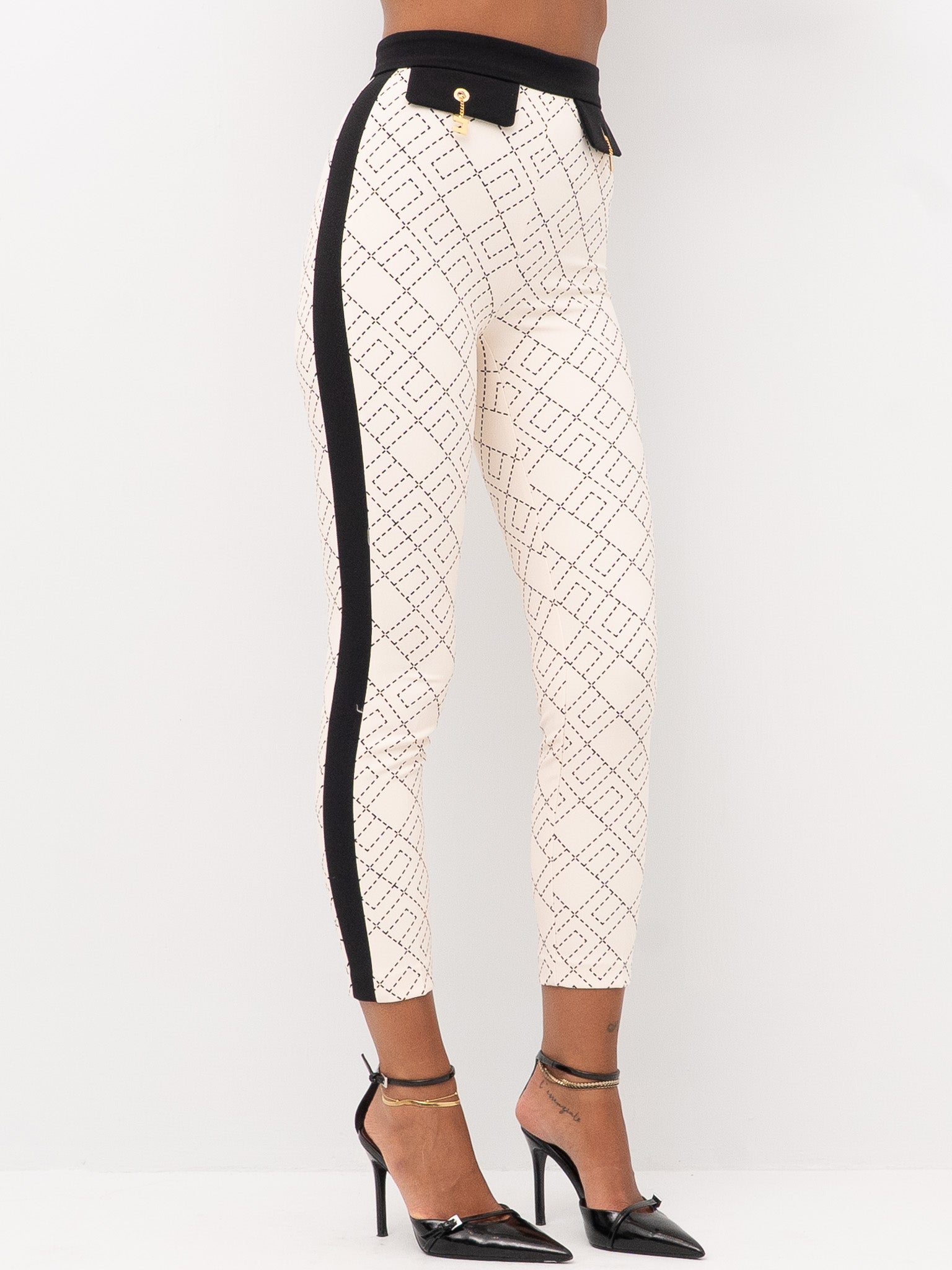 ELISABETTA FRANCHI PAS0156E2 TROUSERS