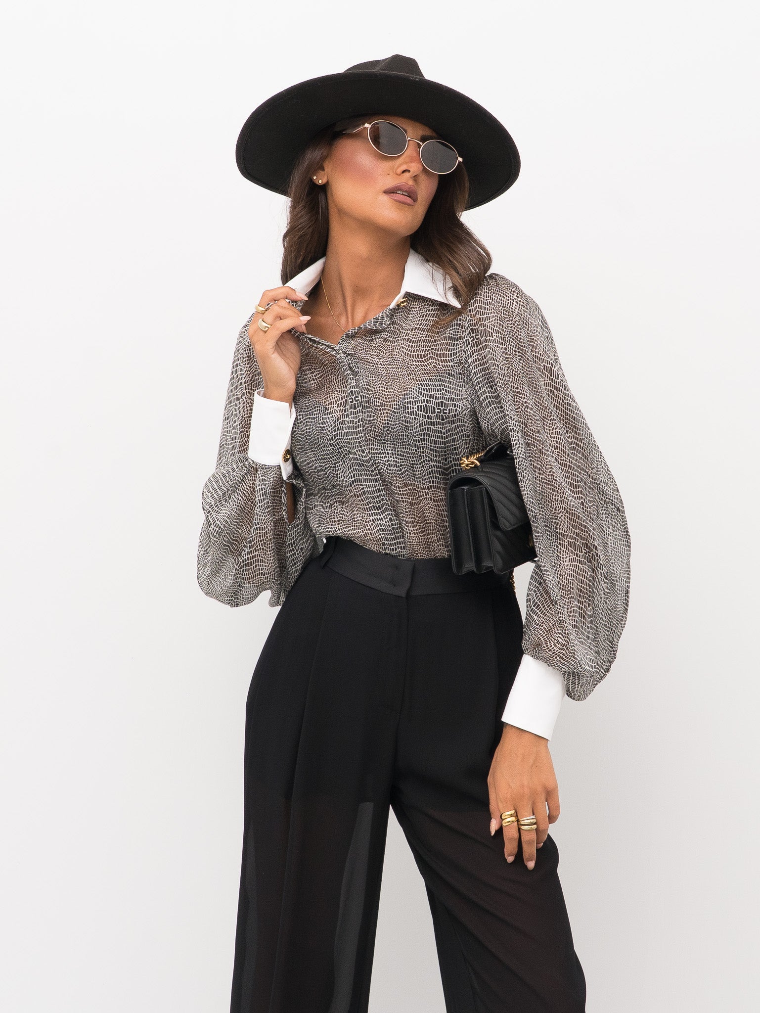 CAMICIA A BODY ELISABETTA FRANCHI CB00657E2