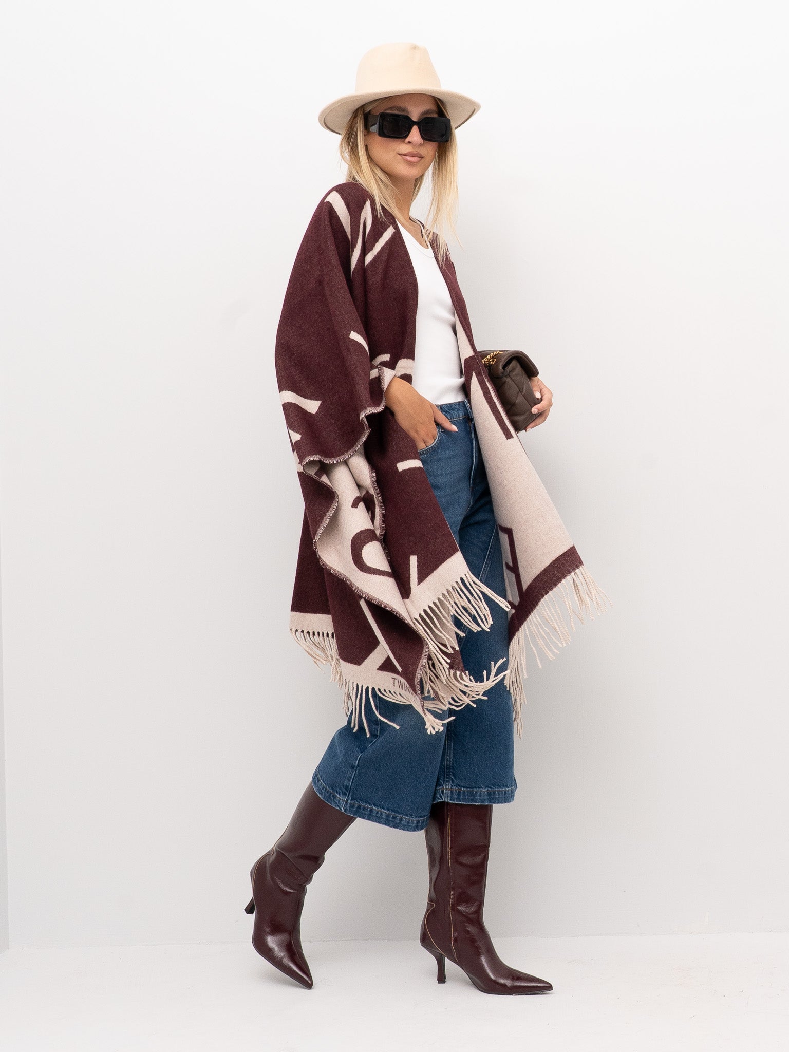 PONCHO TWINSET MILANO 252TA4220