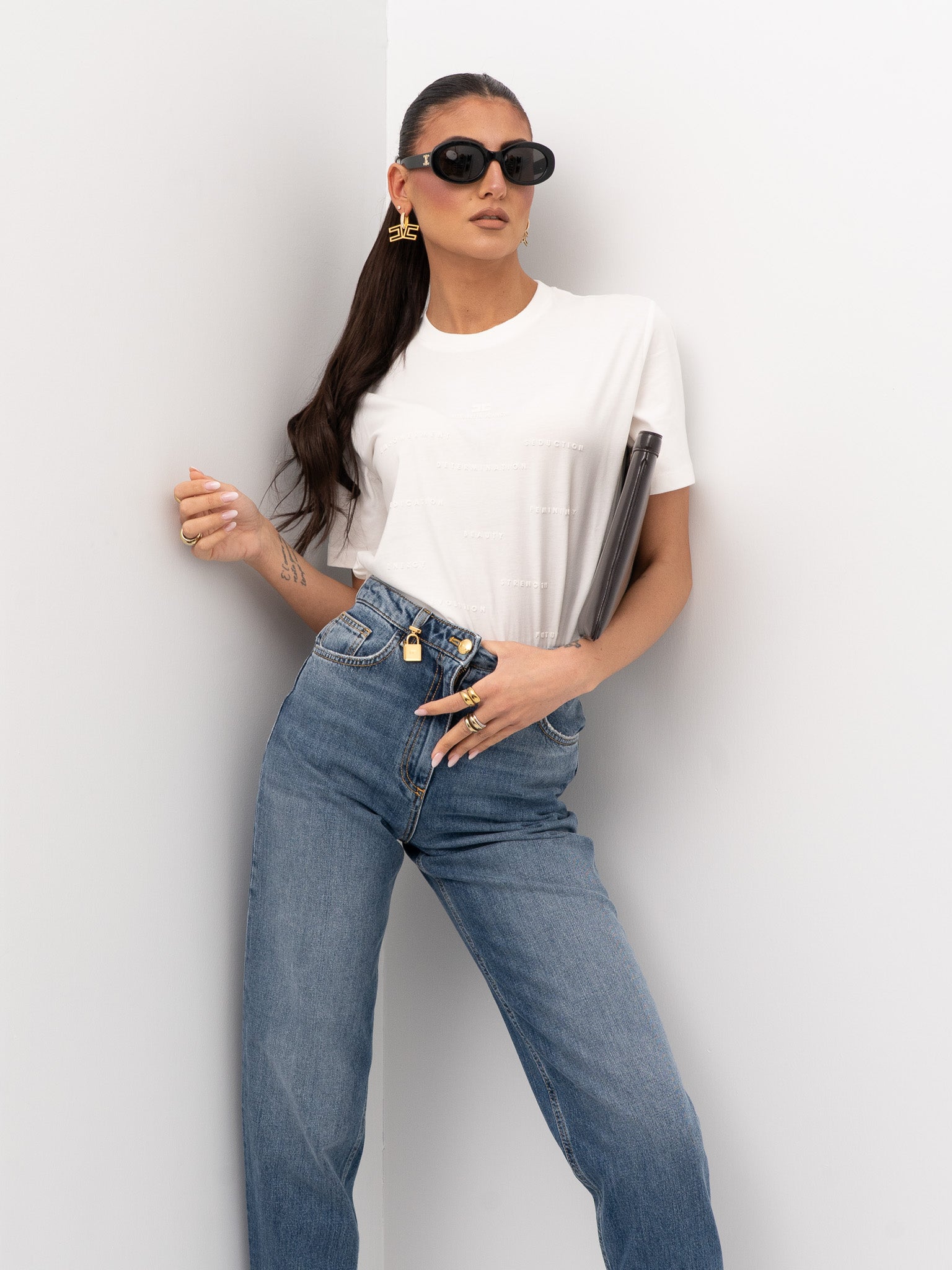 T-SHIRT ELISABETTA FRANCHI MA74D61E2