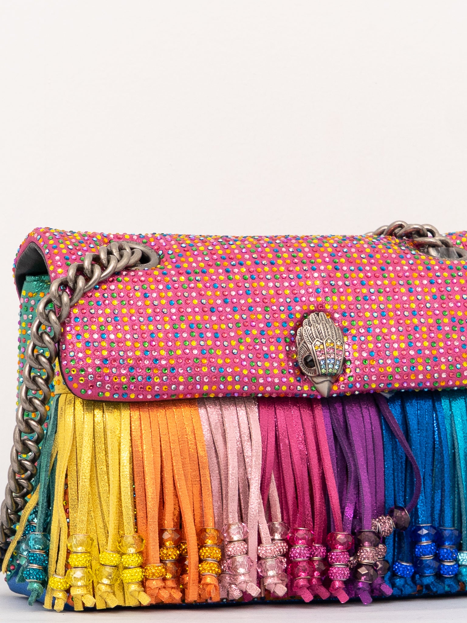 KURT GEIGER KENSINGTON FRINGE BAG