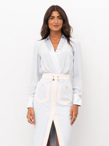 CAMICIA A BODY ELISABETTA FRANCHI CB00356E2