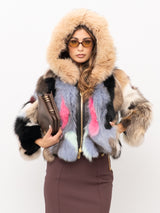 YES LONDON FUR COAT LC50017