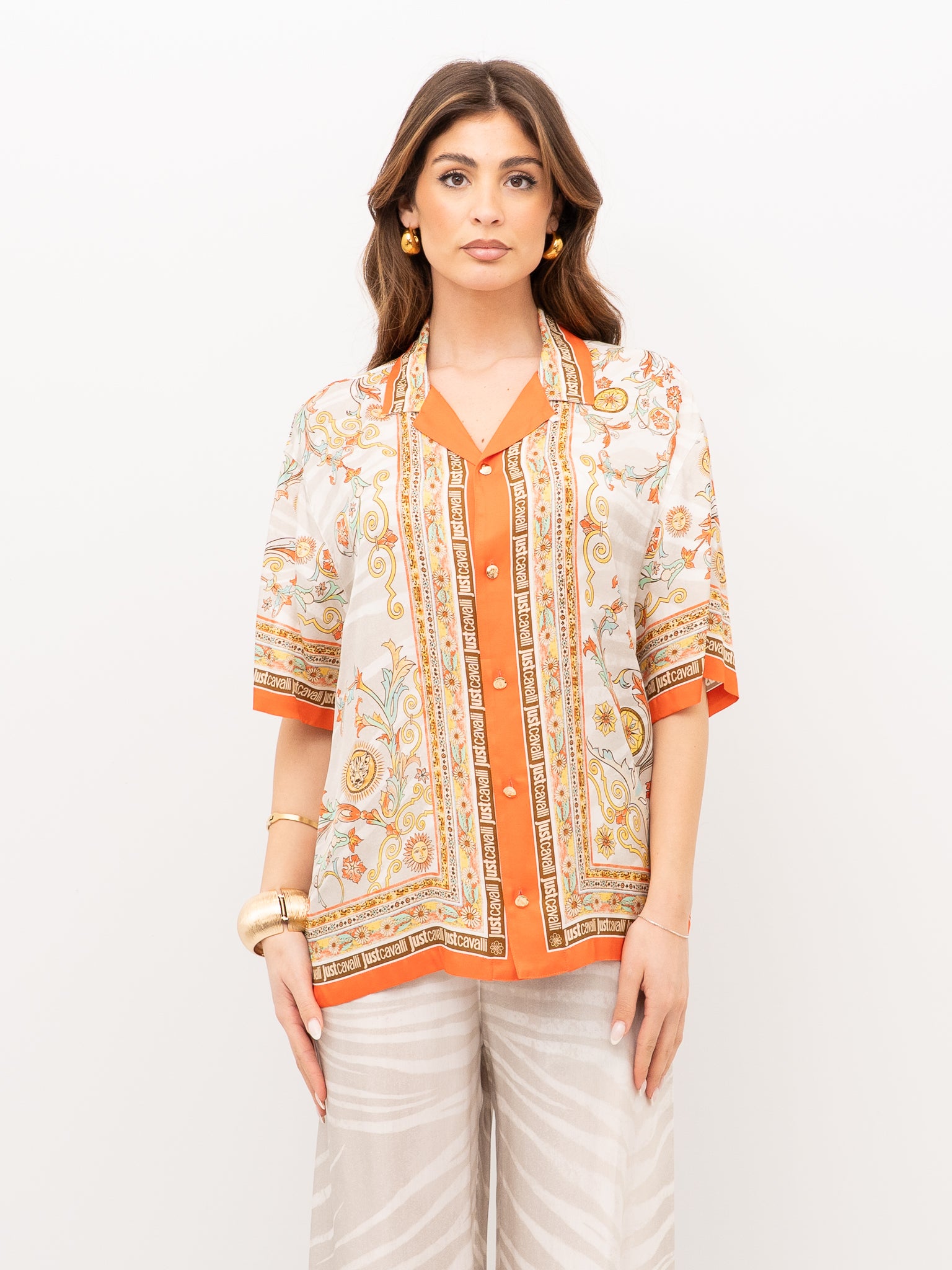 CAMICIA JUST CAVALLI 80PAL2P7 NS845