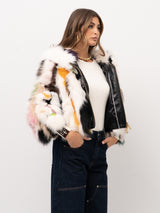 YES LONDON FUR COAT LC50009