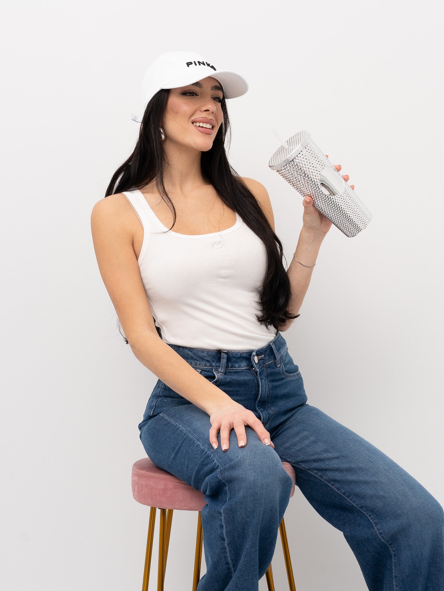 PINKO CAMISETA DE TIRANTES 100807-A338