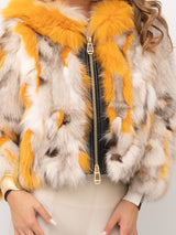 YES LONDON FUR COAT LC50018
