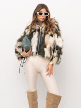 YES LONDON FUR COAT LC50006