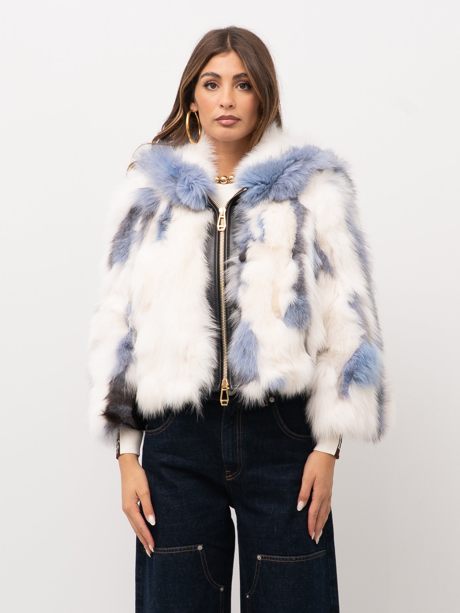 YES LONDON FUR COAT LC50016