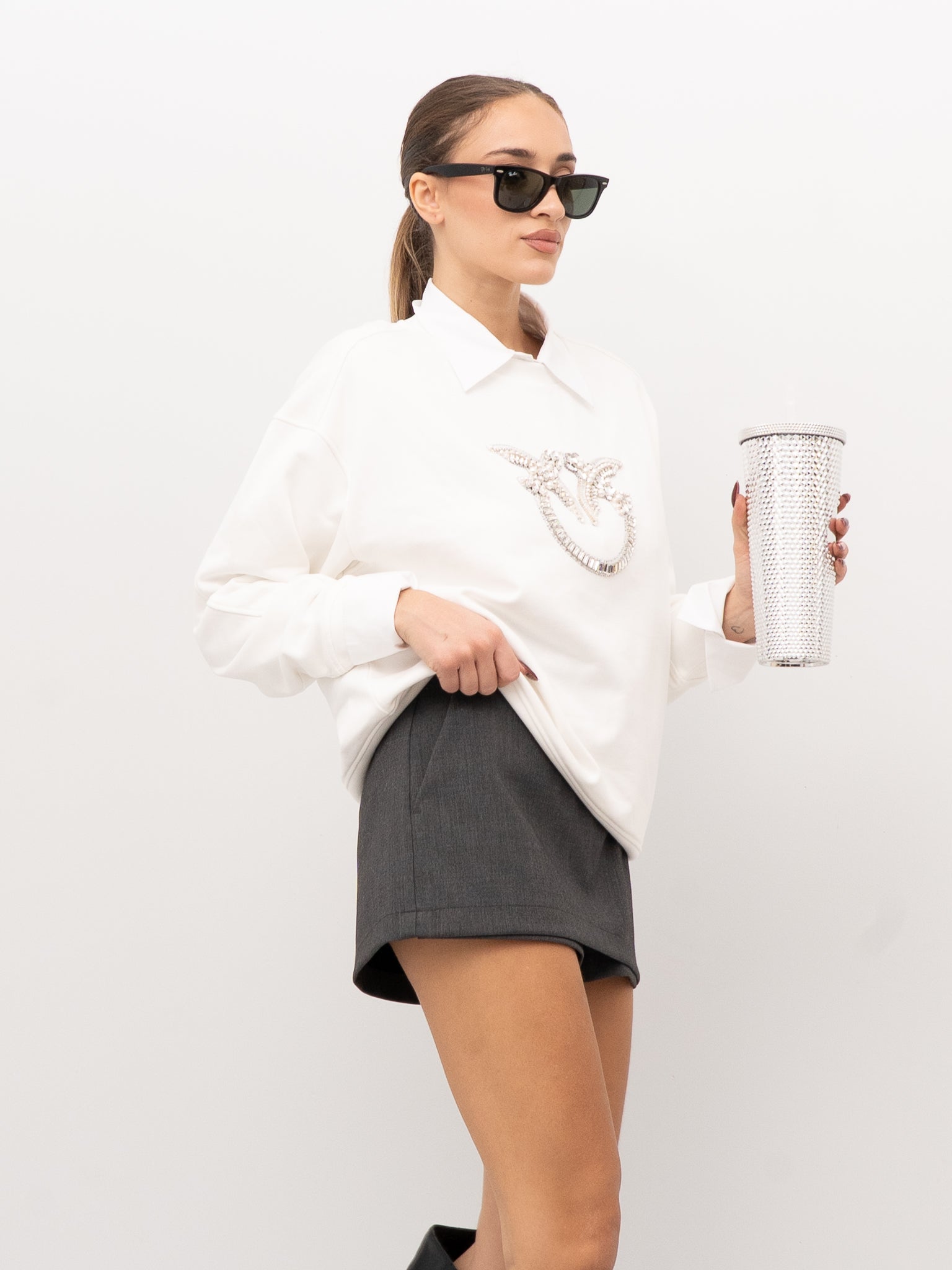 FELPA PINKO 100534-A2RO