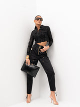 ELISABETTA FRANCHI PA16461E2 TROUSERS