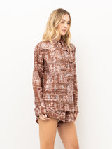 CAMICIA A PAPER KID S6PKWOSI015