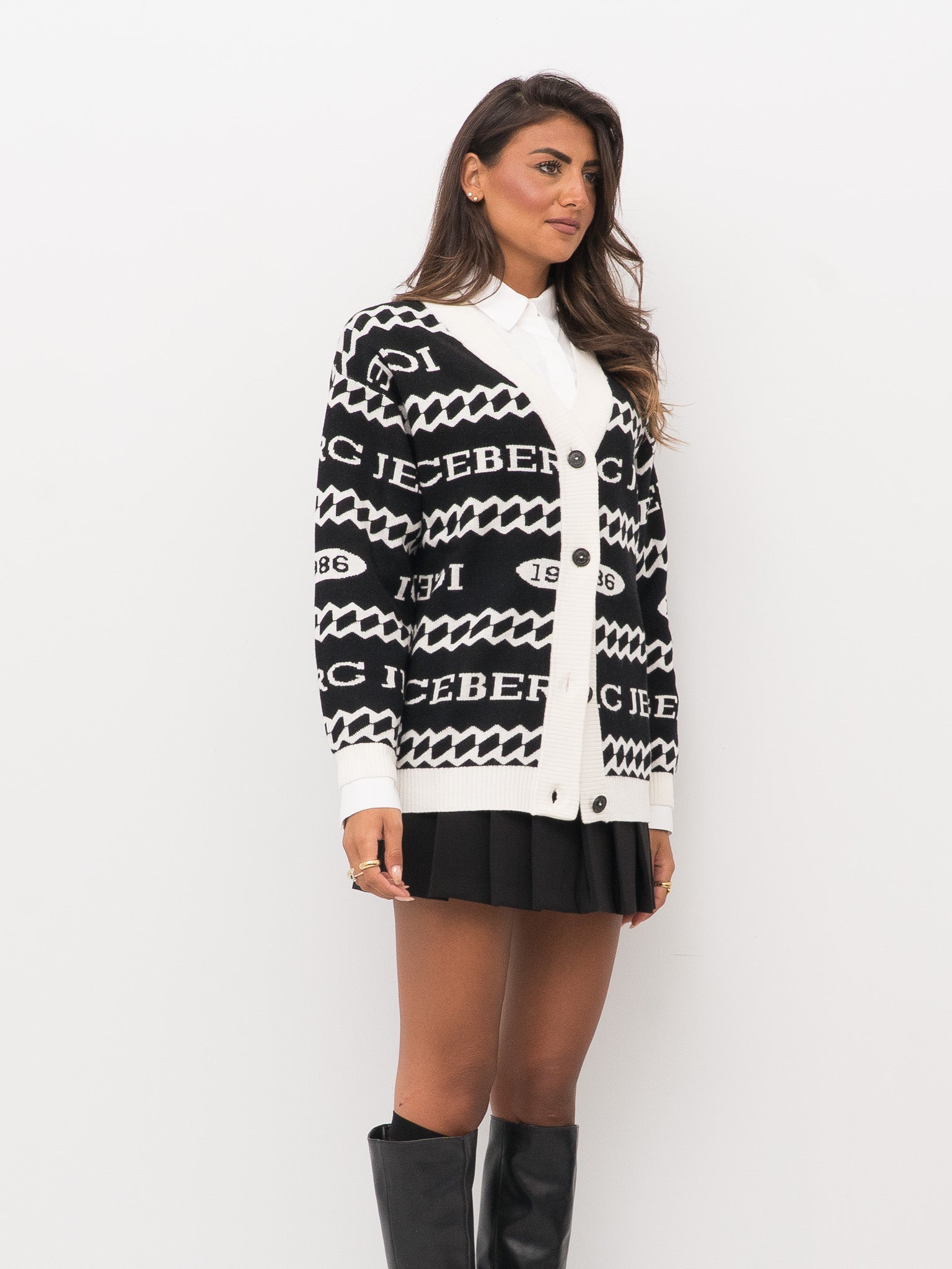 CARDIGAN ICEBERG A019-9020