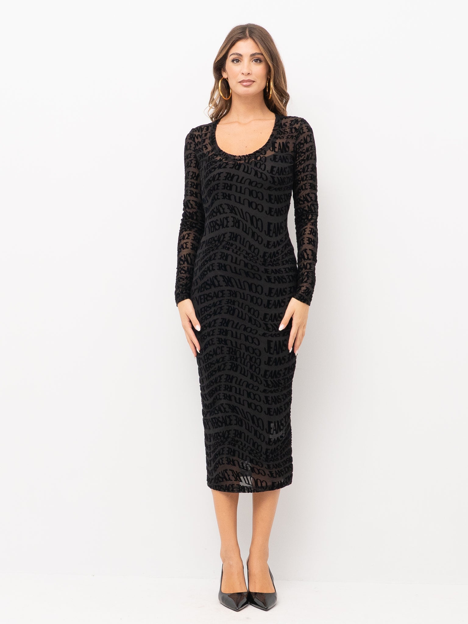VERSACE JEANS COUTURE DRESS 79HAO920 JS490