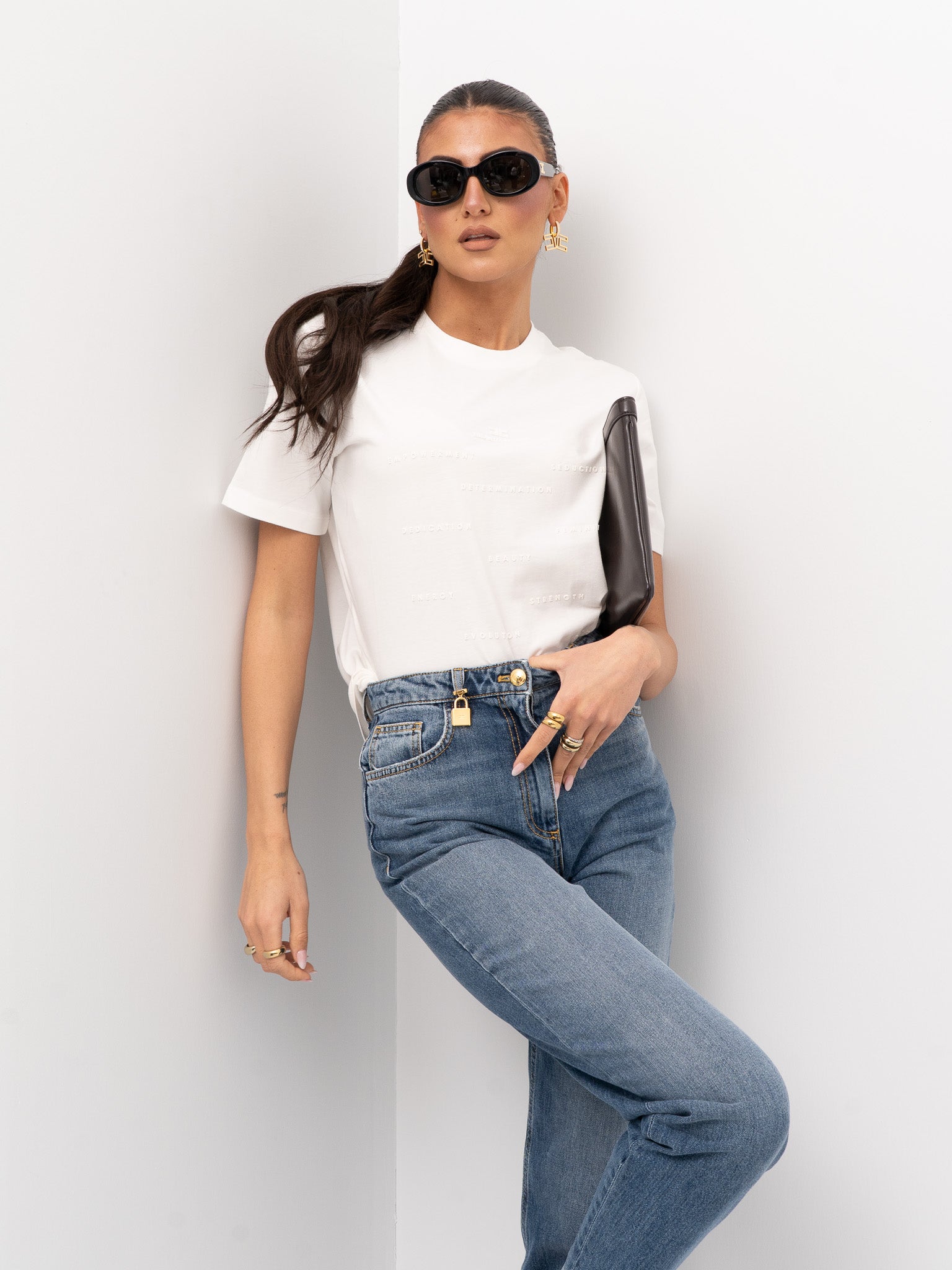 T-SHIRT ELISABETTA FRANCHI MA74D61E2