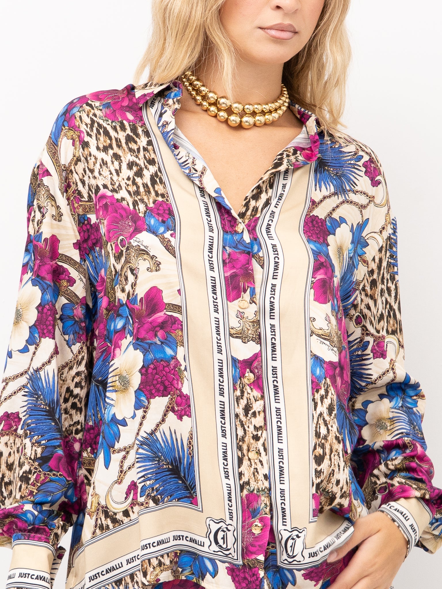 CAMICIA JUST CAVALLI 79PAL2P6 NS751