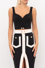 TOP ELISABETTA FRANCHI TO03956E2