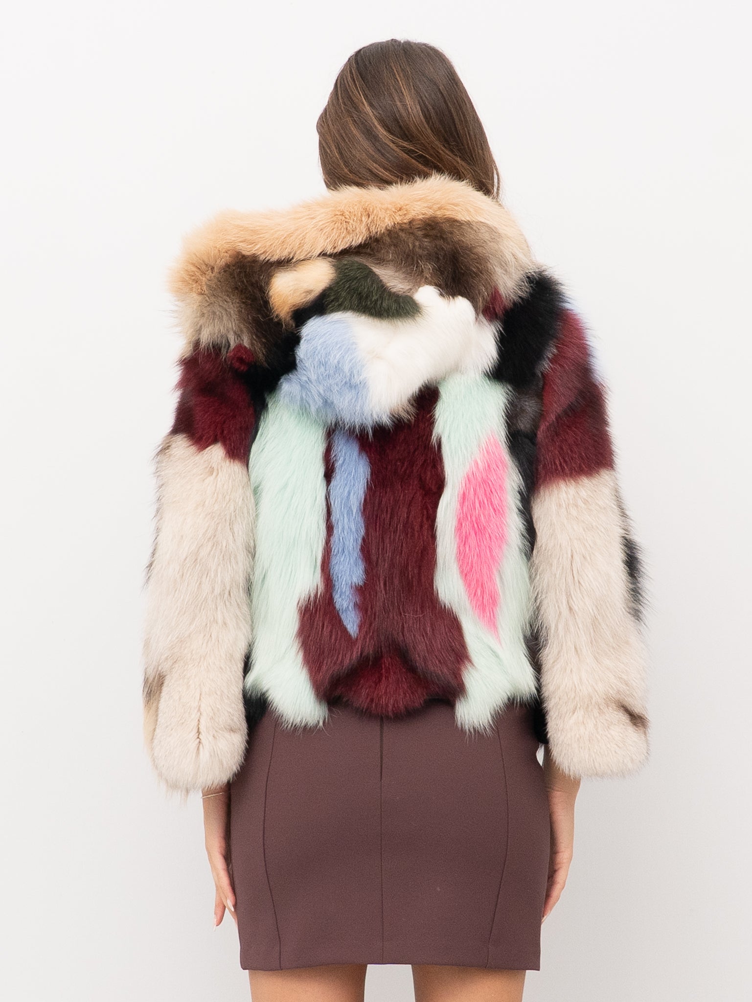 YES LONDON FUR COAT LC50017