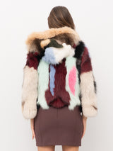 YES LONDON FUR COAT LC50017