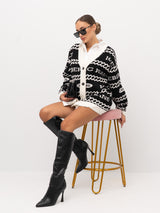 CARDIGAN ICEBERG A019-9020