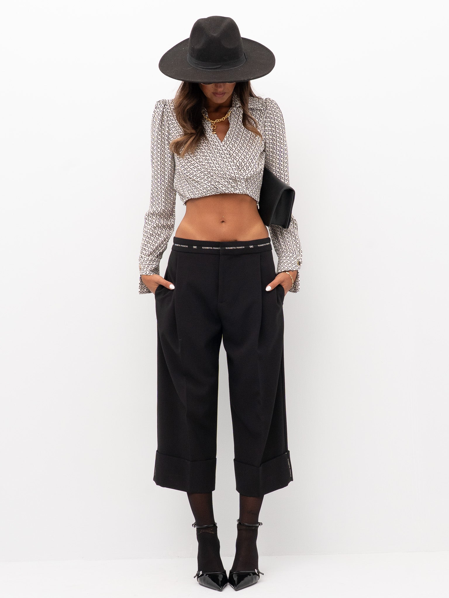 CAMISA ELISABETTA FRANCHI CAS0256E2