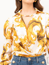 BLUSA VERSACE JEANS COUTURE 80HAL212 NS820