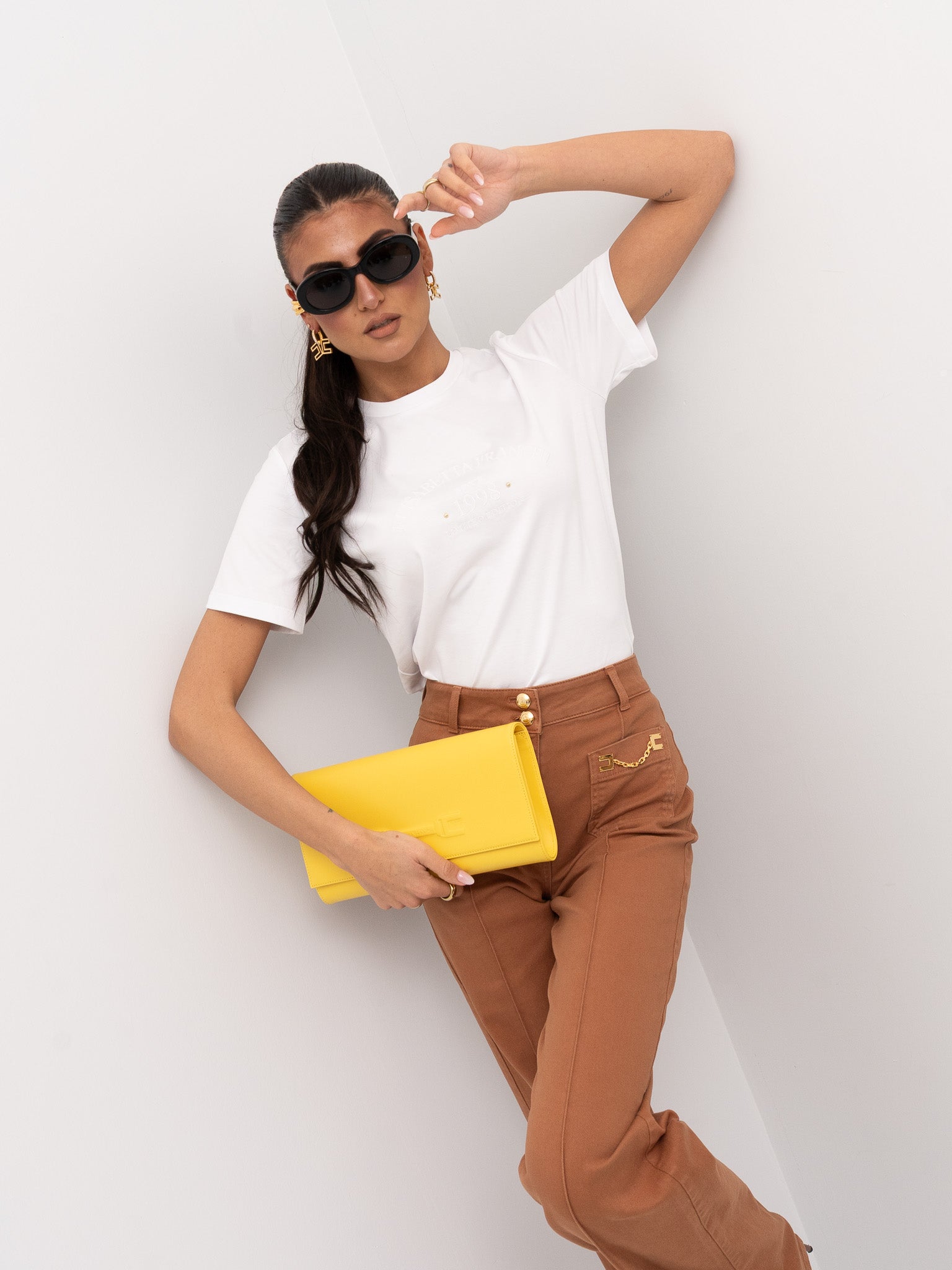 ELISABETTA FRANCHI T-SHIRT MA01761E2