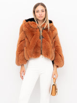 ABRIGO DE PIEL YES LONDON LC5016