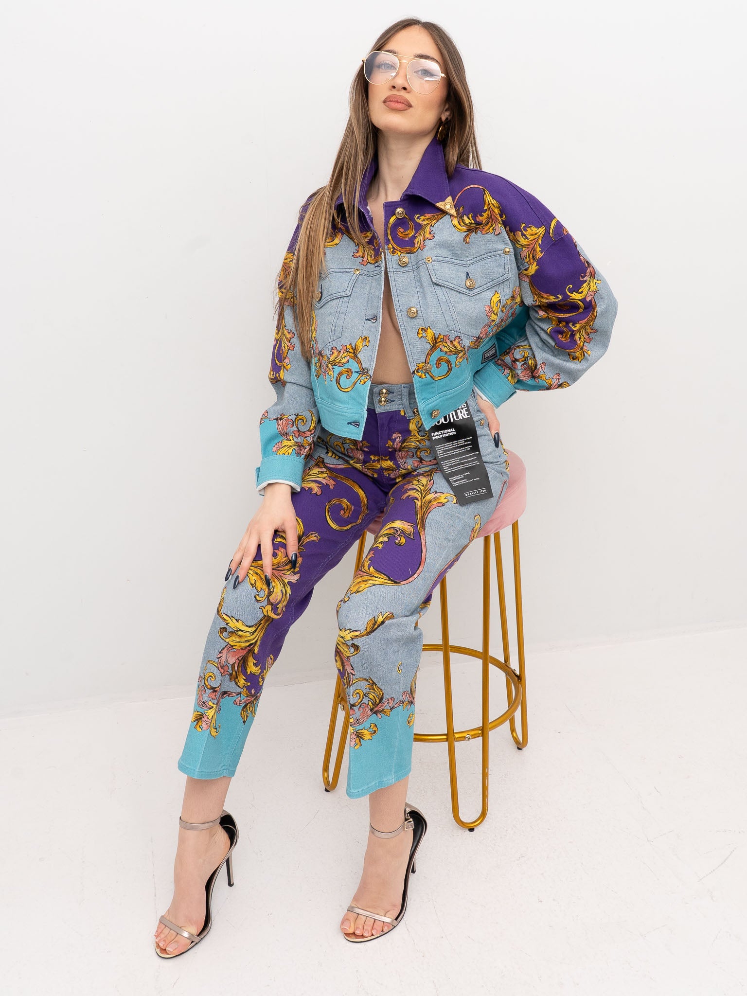 デニム・ジーパン VERSACE JEANS COUTURE Jeans 78HAB5P5ES140L54 322 JEANS VERSACE JEANS COUTURE 78HAB5P5 ES140L54 – Niklo Boutique