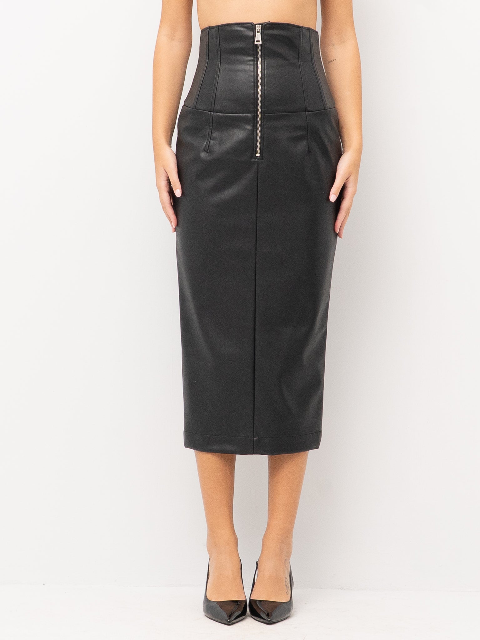 VERSACE JEANS COUTURE SKIRT 79HAE804 J0195