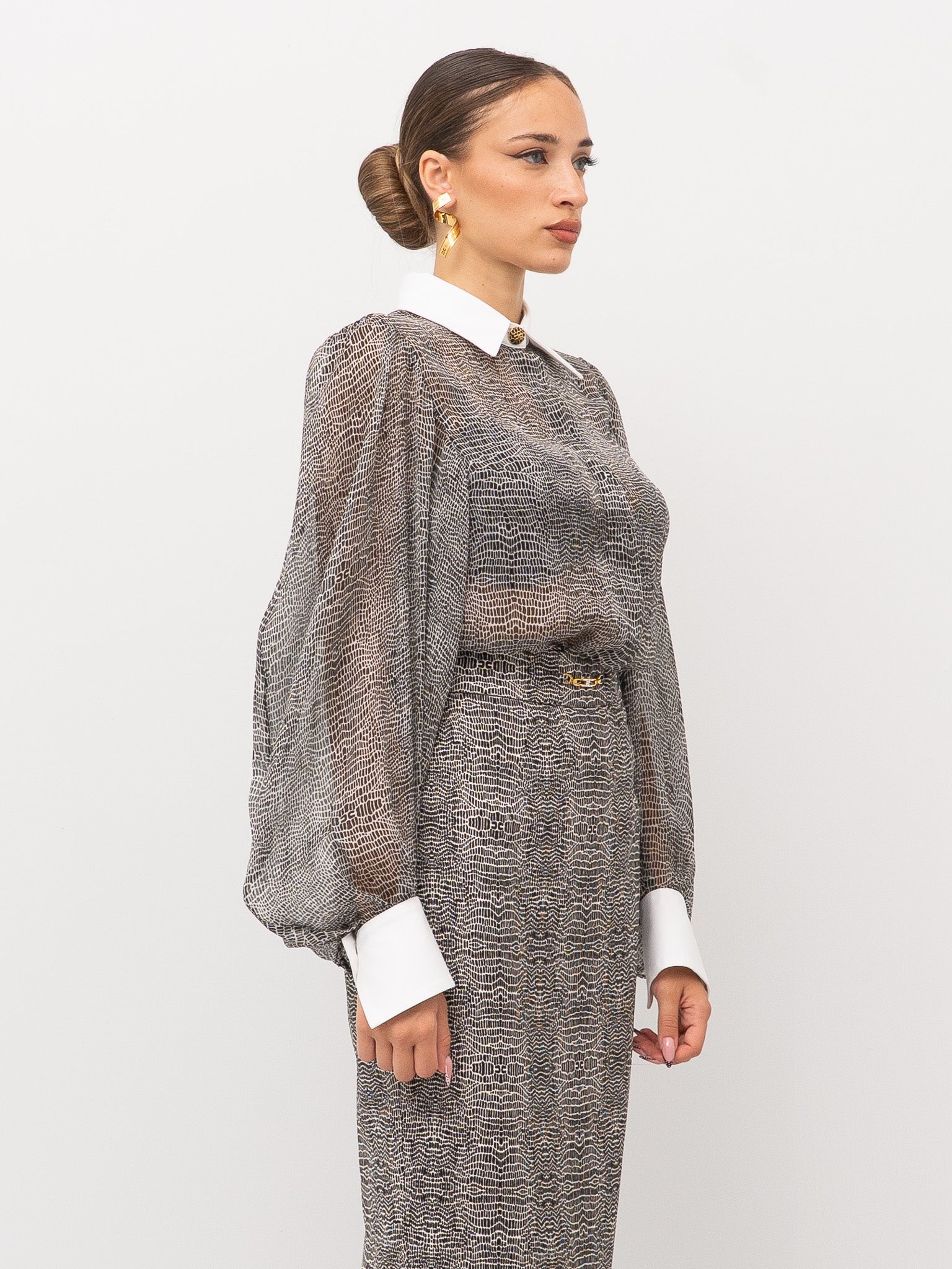 CAMICIA A BODY ELISABETTA FRANCHI CB00657E2