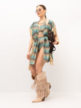 KIMONO ILARIA VITAGLIANO KIMONO PYTON