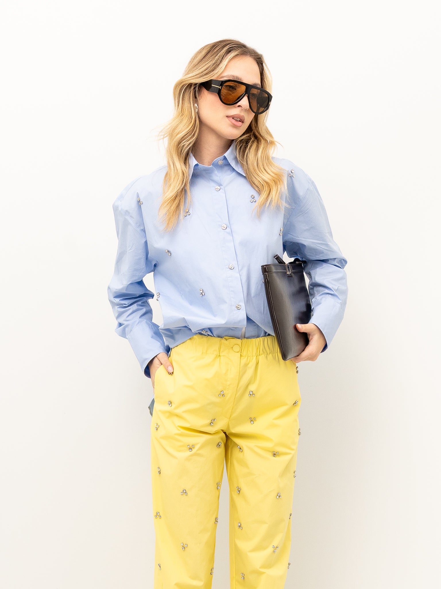 CAMICIA A PAPER KID S6PKWOSI153