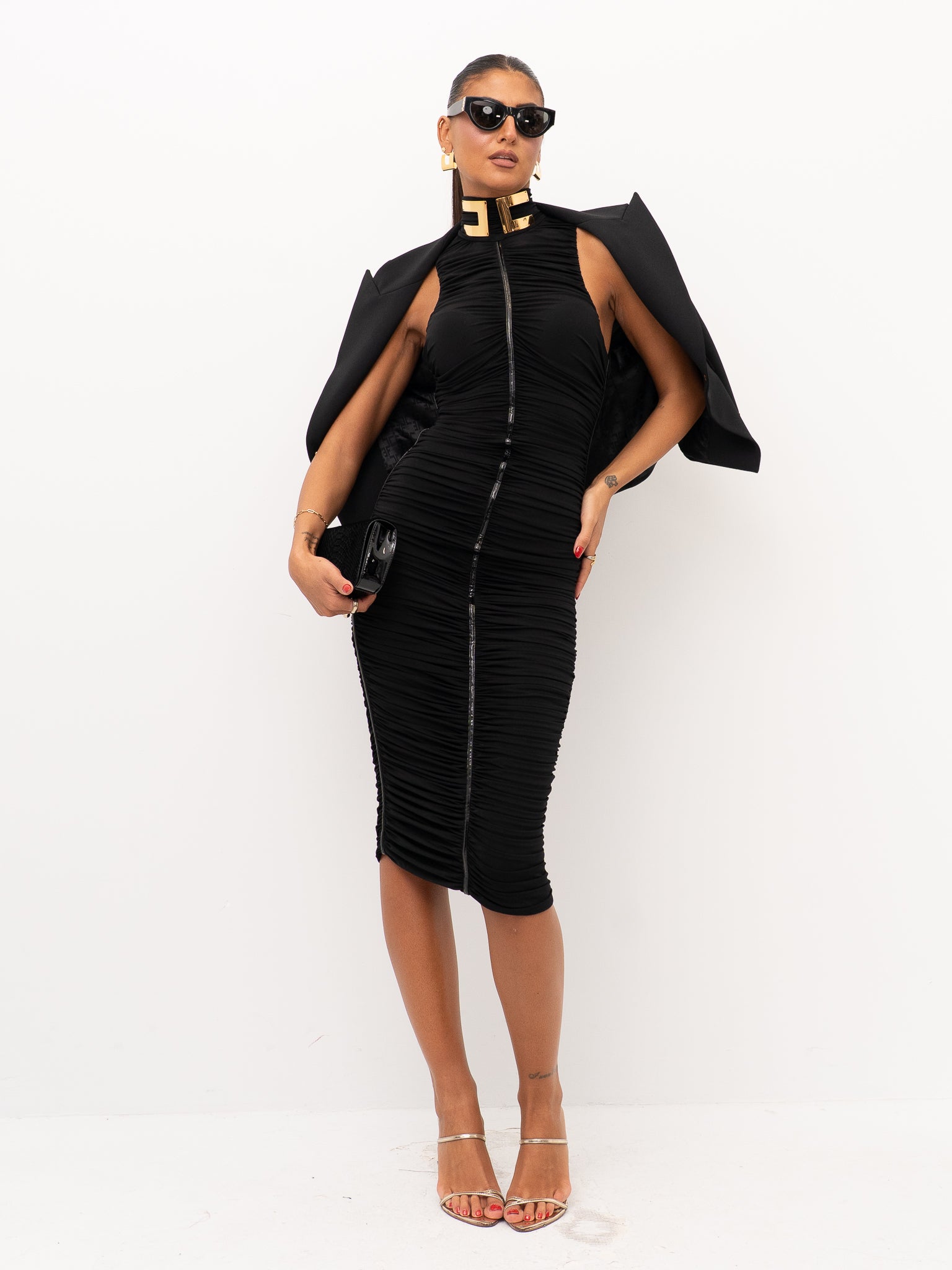ELISABETTA FRANCHI DRESS AB03667E2