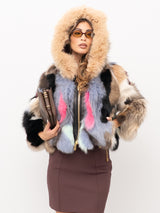 YES LONDON FUR COAT LC50017