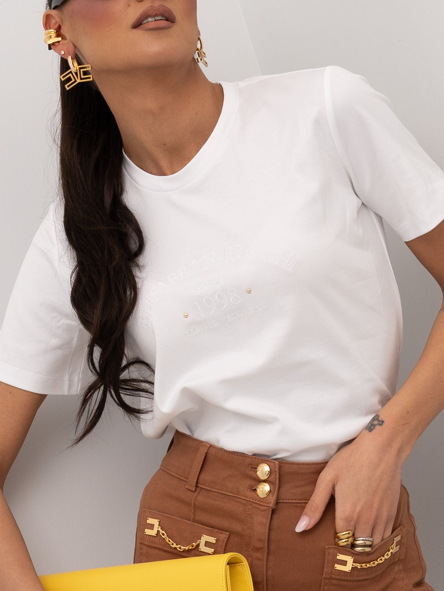 ELISABETTA FRANCHI T-SHIRT MA01761E2